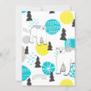 Recherche de ours de noël invitations Neige
