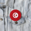 Recherche de drapeau tunisie badges Rouge