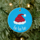 Suche nach ho ho ho ornamente Weihnachtsmannmütze