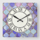 Recherche de marocain horloges Bleu