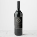 Recherche de art bouteilles vin étiquettes Noir