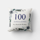 Recherche de noir et bleu coussins Anniversaire
