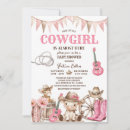 Recherche de far west invitations Cowgirl