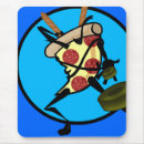 Recherche de pizzas tapis souris Dessin