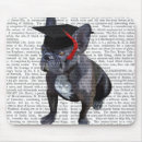 Suche nach der französischen bulldogge mousepads Blatt