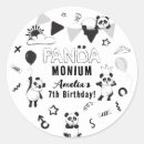 Suche nach schwarz weißer panda aufkleber Party