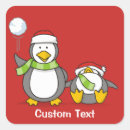 Recherche de boules de neige autocollants Pingouin