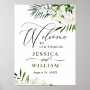 Recherche de welcome to our wedding posters Tropical