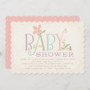 Recherche de rock a bye baby shower invitations Rose