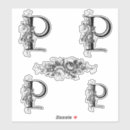 Suche nach letter p aufkleber Monogramm