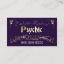 Suche nach psychisches medium visitenkarten Lila