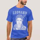 Recherche de leonard cohen tshirts Vacances