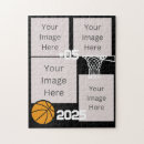 Recherche de basket ball puzzles Noir