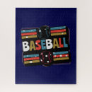 Recherche de baseball puzzles Rétro