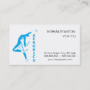 Recherche de aerobic cartes visite Fitness