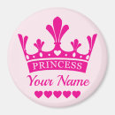 Recherche de princesse magnets Girl