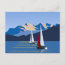 Recherche de peinture de bateau à voile cartes postales Nautique