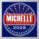 Suche nach michelle obama poster Demokrat
