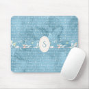 Recherche de rustique tapis souris Monogramme