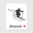 Recherche de ski autocollants Silhouette