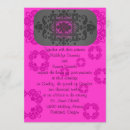 Recherche de fuschia mariage invitations Floral