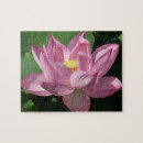 Recherche de pink flower puzzle Floral