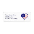 Recherche de heart étiquettes adresse retour Drapeau
