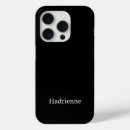 Recherche de noir et blanc coques Initiales