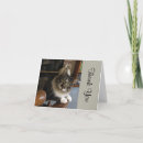 Recherche de patte de chat vœux cartes Animaux