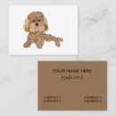 Recherche de caniches cartes visite Chiot
