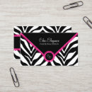 Suche nach zebradruck visitenkarten Modedesigner