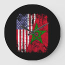 Recherche de marocain horloges Drapeau