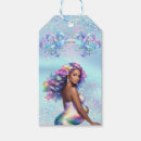 Recherche de sirène étiquettes cadeau Baby shower sirène