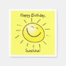 Recherche de joyeux anniversaire serviettes Jaune