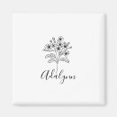 Recherche de conception fleurie magnets Anniversaire