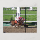 Recherche de gagnant cartes postales Jockey