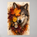 Recherche de portrait loup posters Forêt
