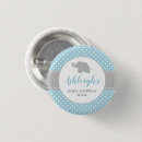 Recherche de éléphant bleu badges Baby shower