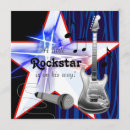 Suche nach rote gitarre einladungen Rockstar