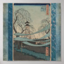 Recherche de hiroshige posters Vintage