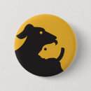 Suche nach katzen silhouette buttons Hund