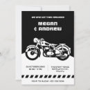Suche nach motorradhochzeit einladungen Fahrrad