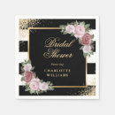 Suche nach bridal shower servietten Black and white