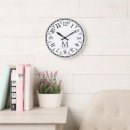 Recherche de parisien horloges Monogramme