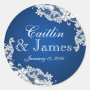 Recherche de saphir bleu autocollants Couple