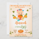 Recherche de dinde mignonne invitations Pour enfants