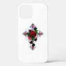 Recherche de croix gothique iphone coques Rouge