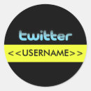 Recherche de twitter autocollants Tweeter