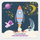 Suche nach rakete aufkleber Weltraum