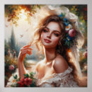 Recherche de portrait femme art Fleurs